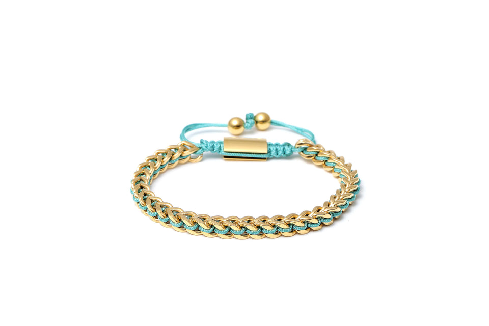 Turquoise Chain Bracelet